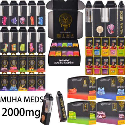 Empty Muha 2g LED Disposable