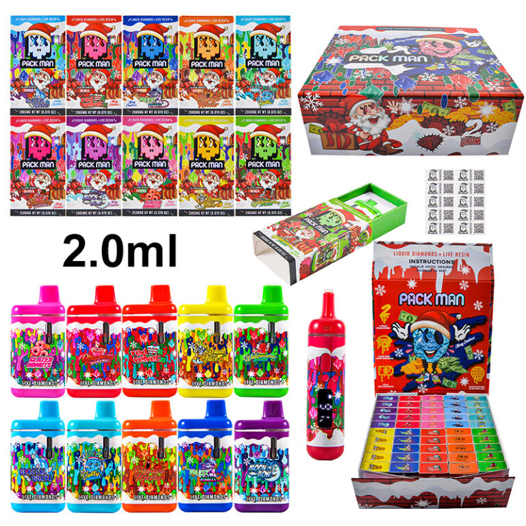 Christmas Packman cart