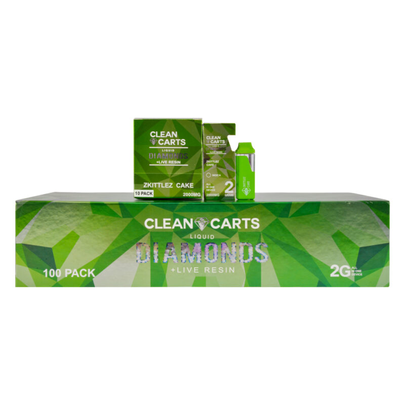 Clean Carts 2g disposable bulk