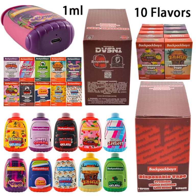 Backpack boyz disposable 1g