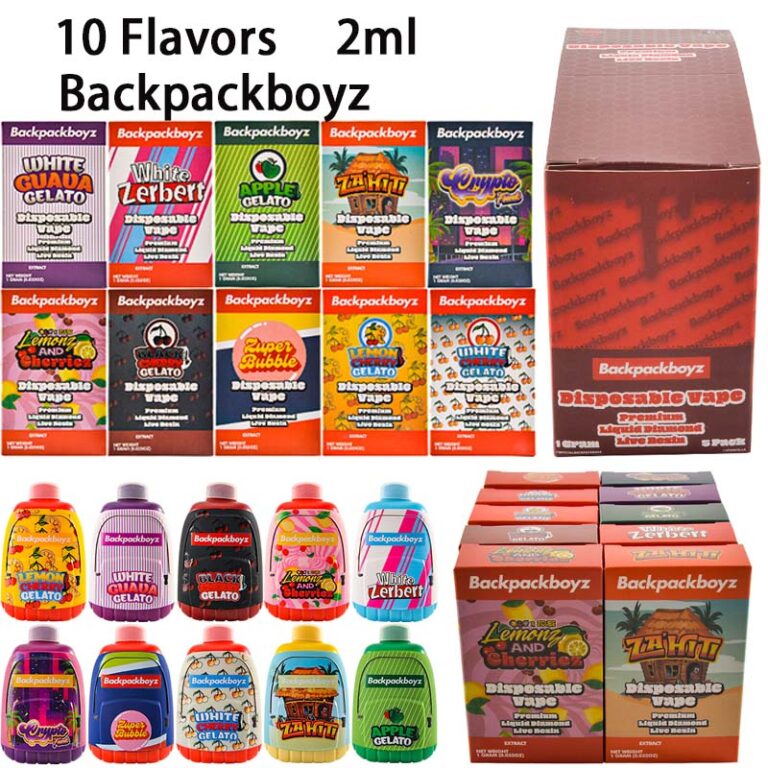 Backpack boyz 2g disposable