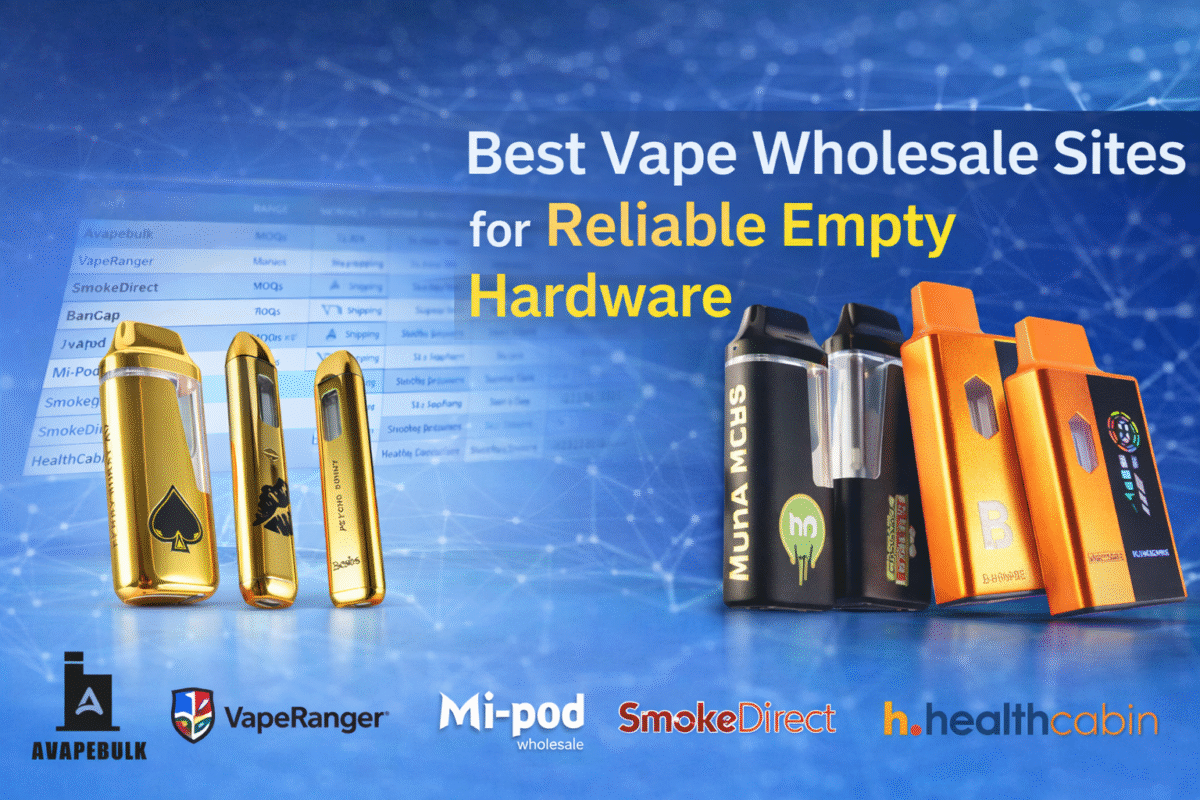 Best Vape Wholesale Sites for Reliable Empty Hardware
