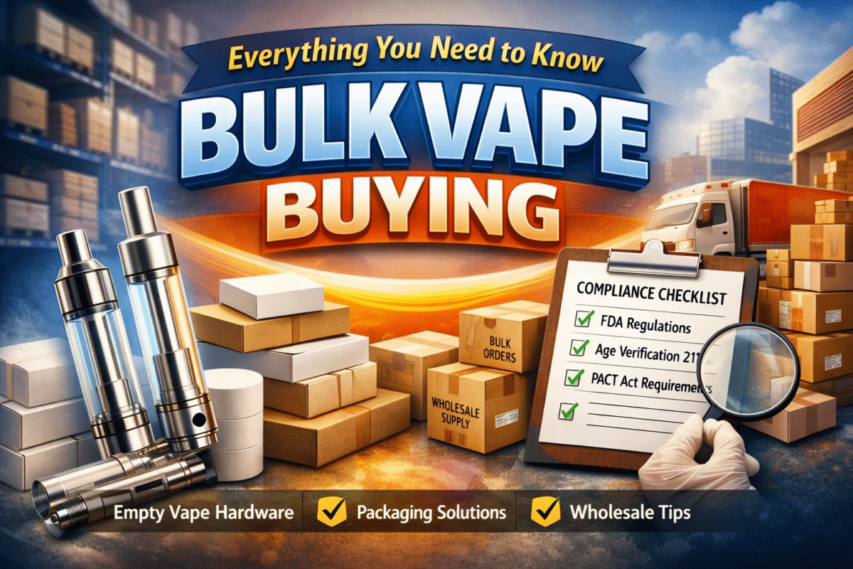 Everything You Need to Know About Bulk Vape Buying