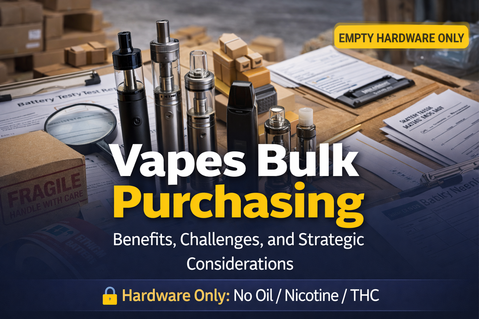 Vapes Bulk Purchasing: Benefits, Challenges, and Strategic Considerations