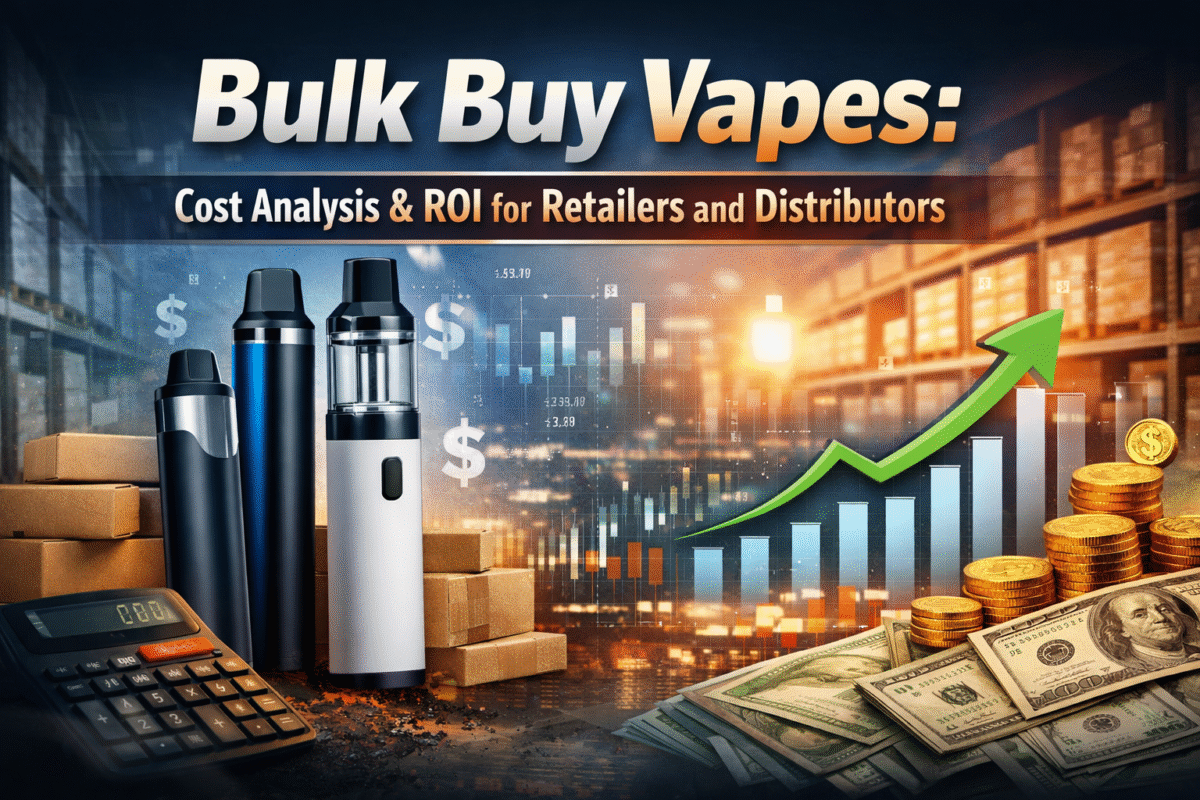 Bulk Buy Vapes: Cost Analysis and ROI for Retailers and Distributors