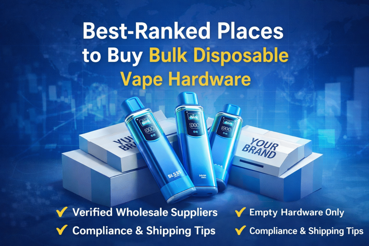 Best-Ranked Places to Buy Bulk Disposable Vape Hardware