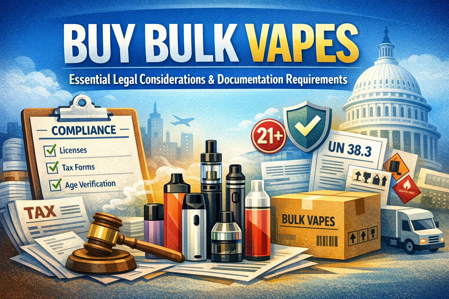 Buy Bulk Vapes: Essential Legal Considerations and Documentation Requirements