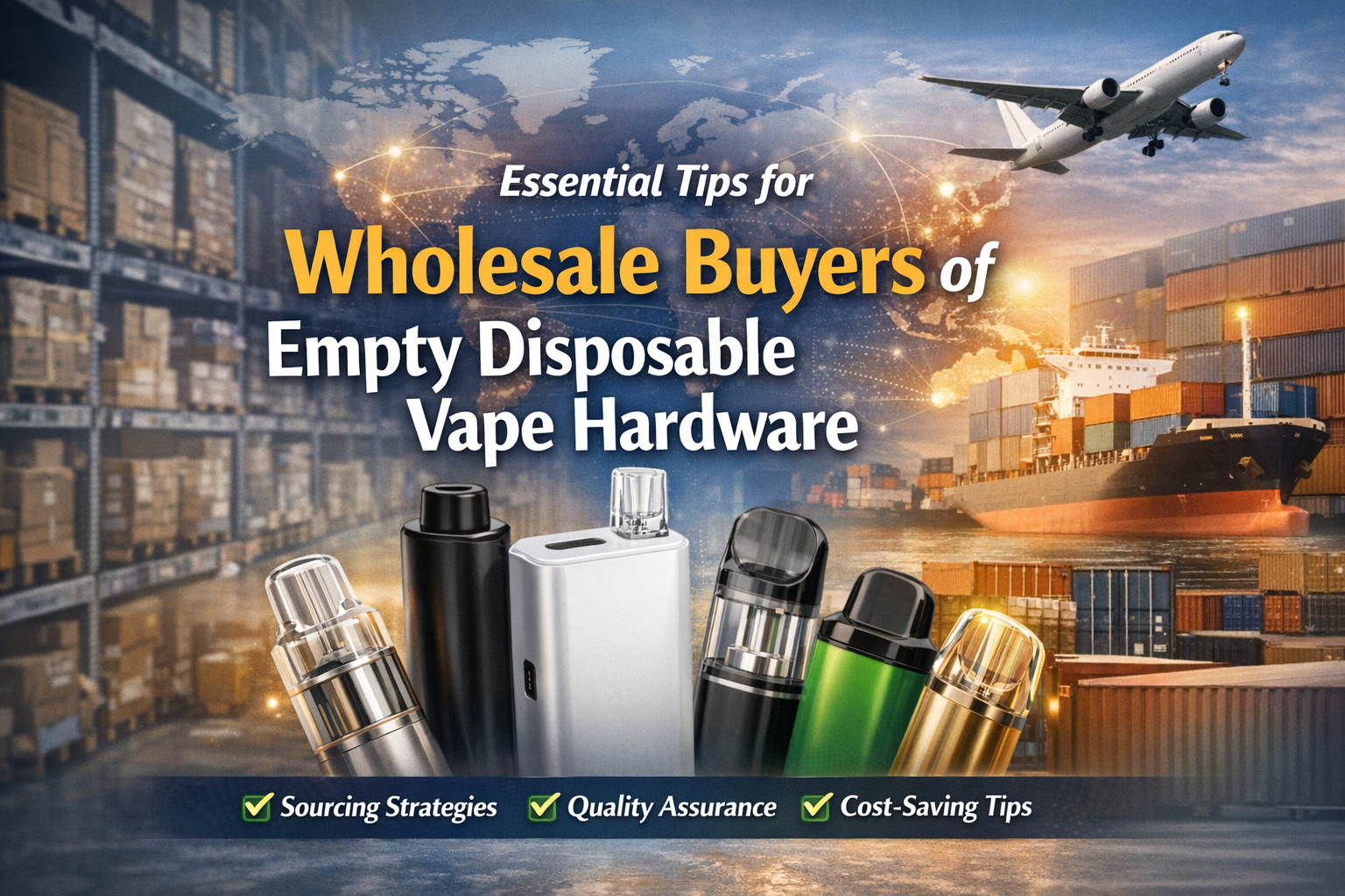Essential Tips for Wholesale Buyers of Empty Disposable Vape Hardware