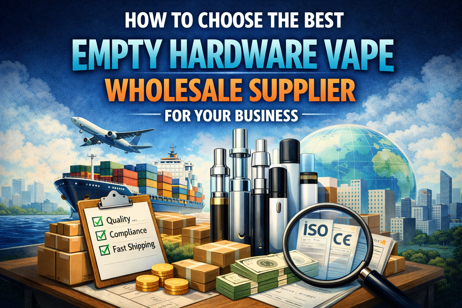 How to Choose the Best Empty Hardware Vape Wholesale Supplier for Your Business
