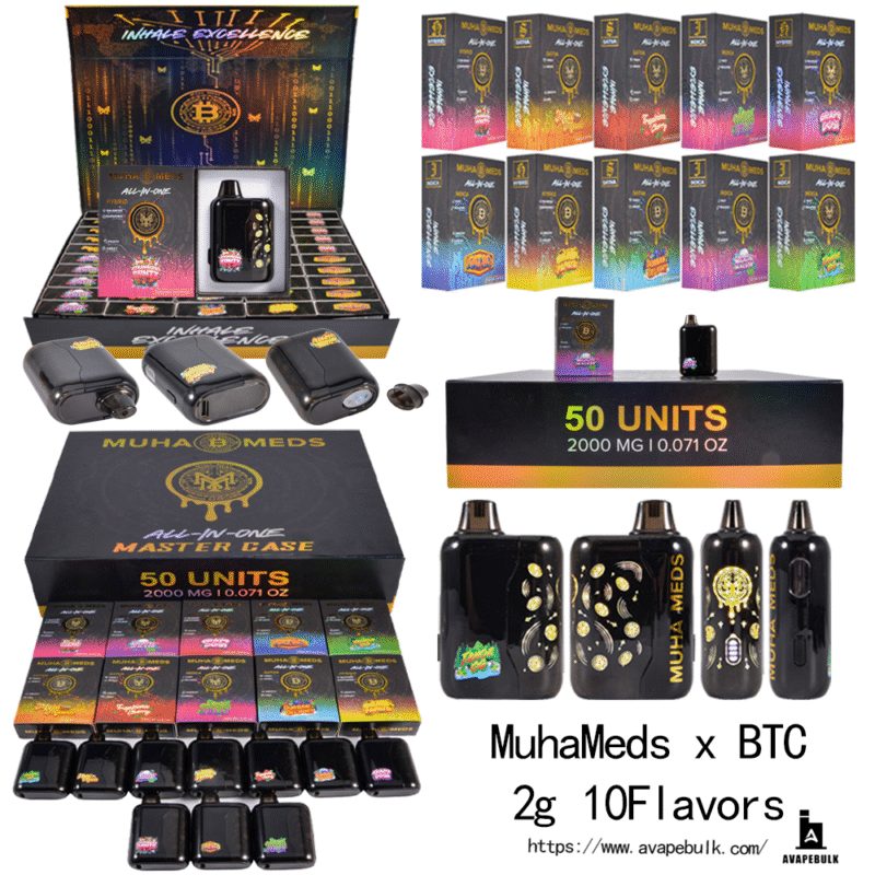 USA Stock Muha Meds & BTC 2g
