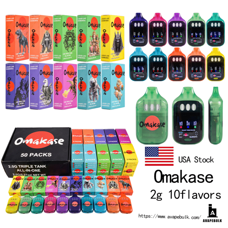 USA Stock Omakase 2g Disposable Vape