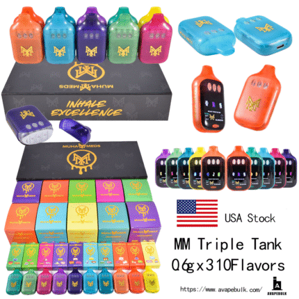 USA Stock Muha Meds Triple (3-Chamber)