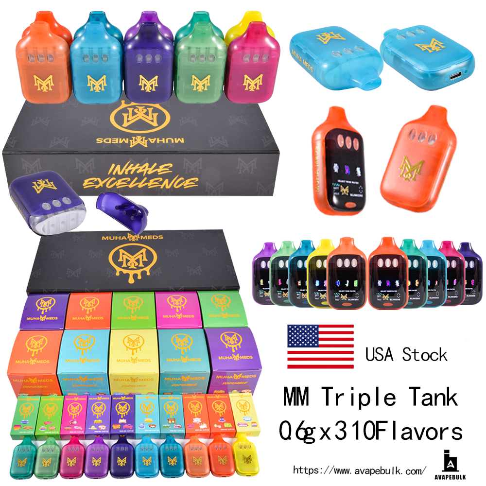 USA Stock Muha Meds Triple (3-Chamber) USA Stock Muha Meds Triple (3-Chamber)