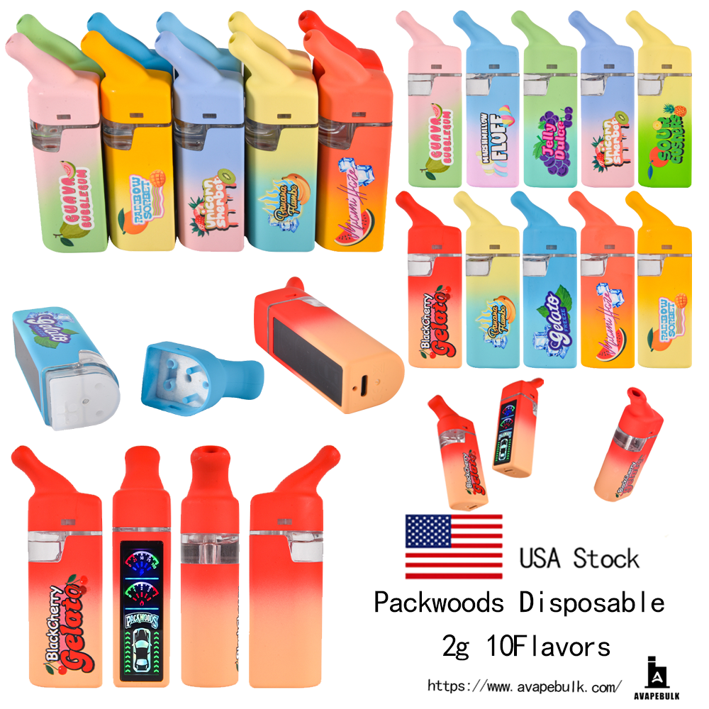 USA Stock Packwoods 2g Disposable