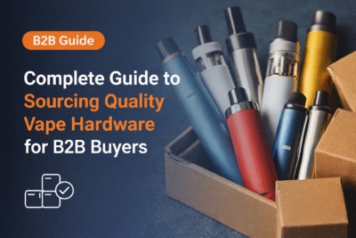 Complete Guide to Sourcing Quality Vape Hardware for B2B Buyers