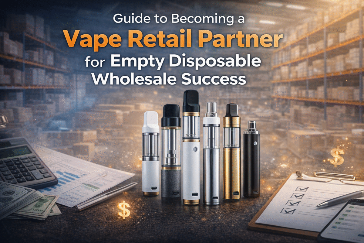 Guide to Becoming a Vape Retail Partner for Empty Disposable Wholesale Success