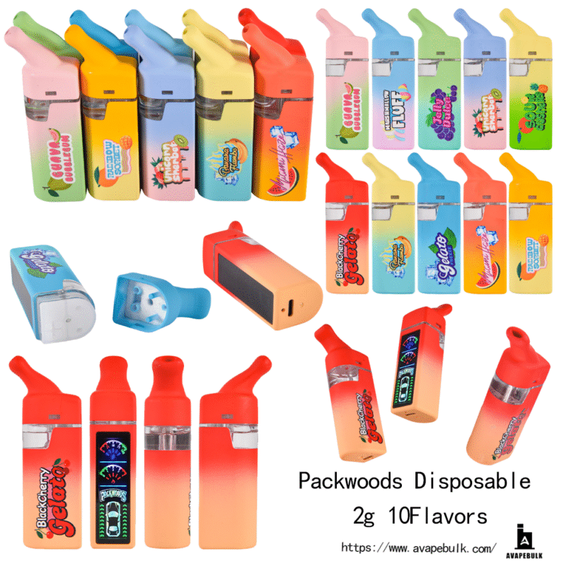 Packwoods 2g empty Disposable vape