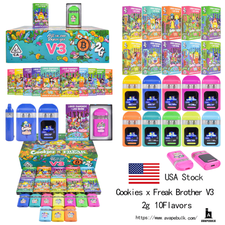 USA Cookies Freak Brother V3 Dual Chamber 2G Disposable