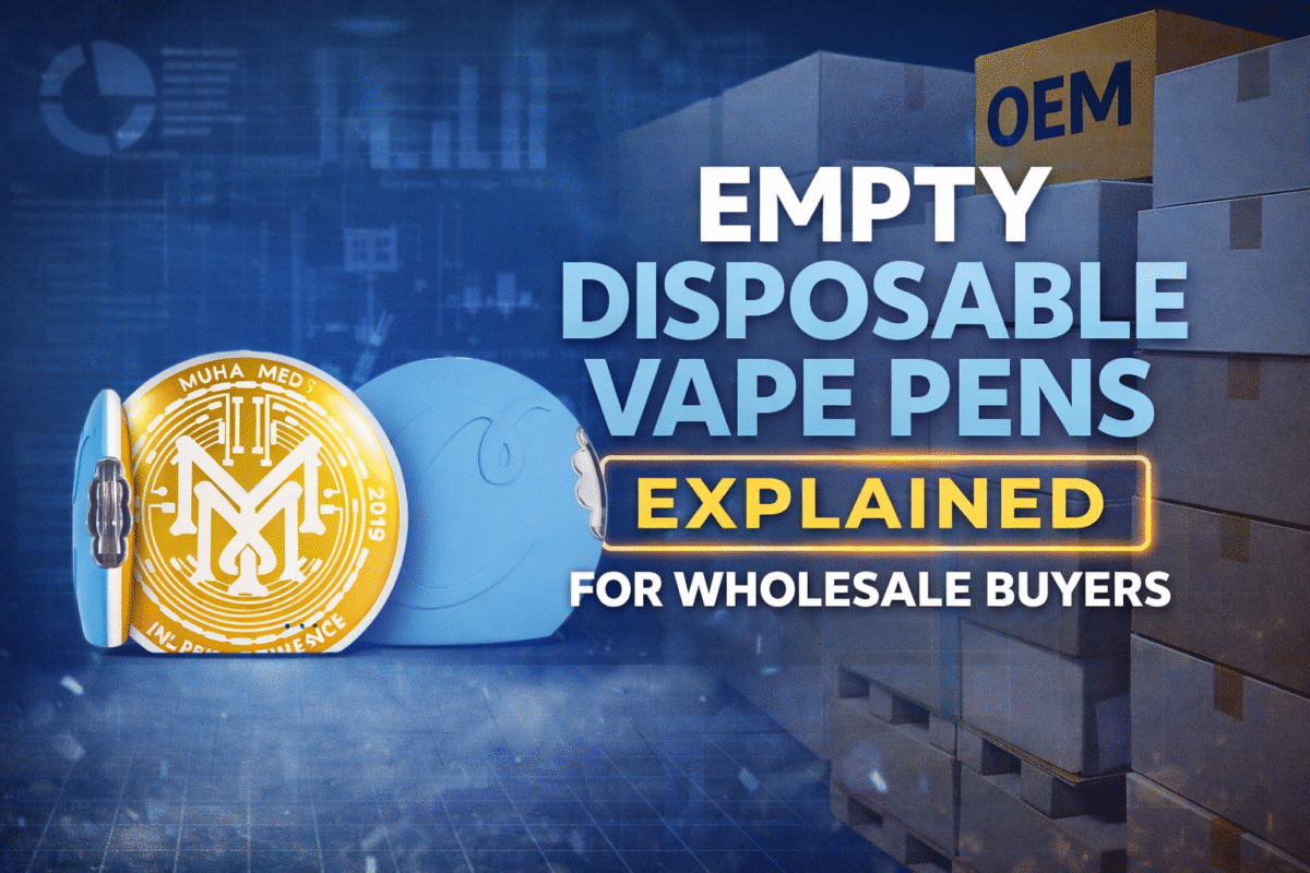 Empty Disposable Vape Pens Explained for Wholesale Buyers