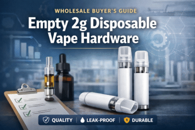 What Wholesale Buyers Should Know About Empty 2g Disposable Vape Hardware