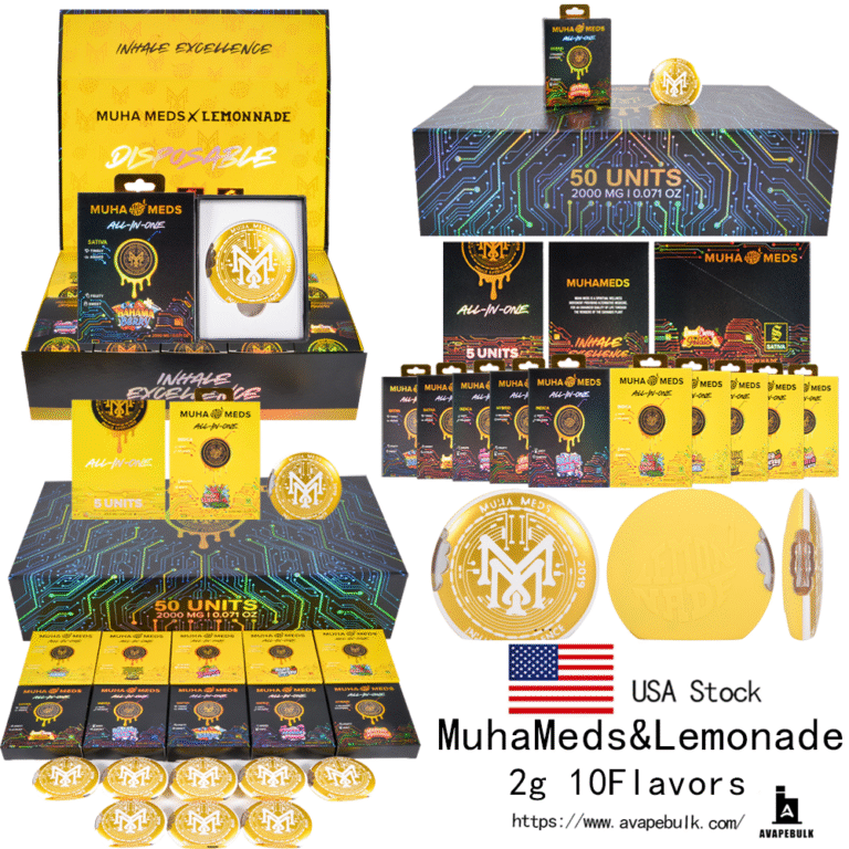 USA Lemonado Muha Meds Disposable
