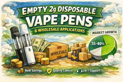 What Are Empty 2g Disposable Vape Pens and Their Wholesale Applications
