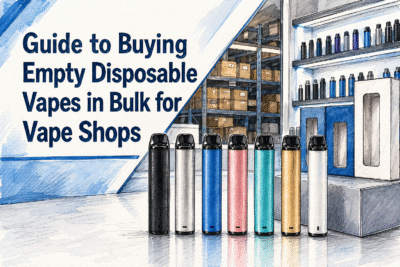 Guide to Buying Empty Disposable Vapes in Bulk for Vape Shops