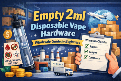 Empty 2ml Disposable Vape Hardware Wholesale Guide for Beginners