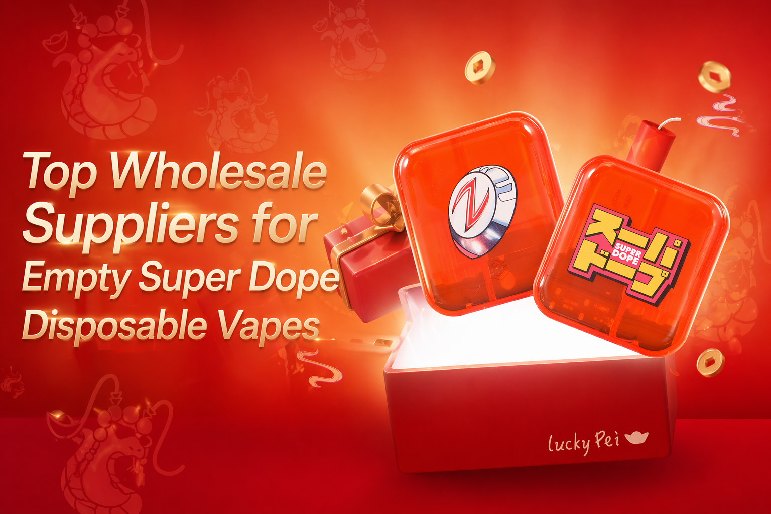 Top Wholesale Suppliers for Empty Super Dope Disposable Vapes