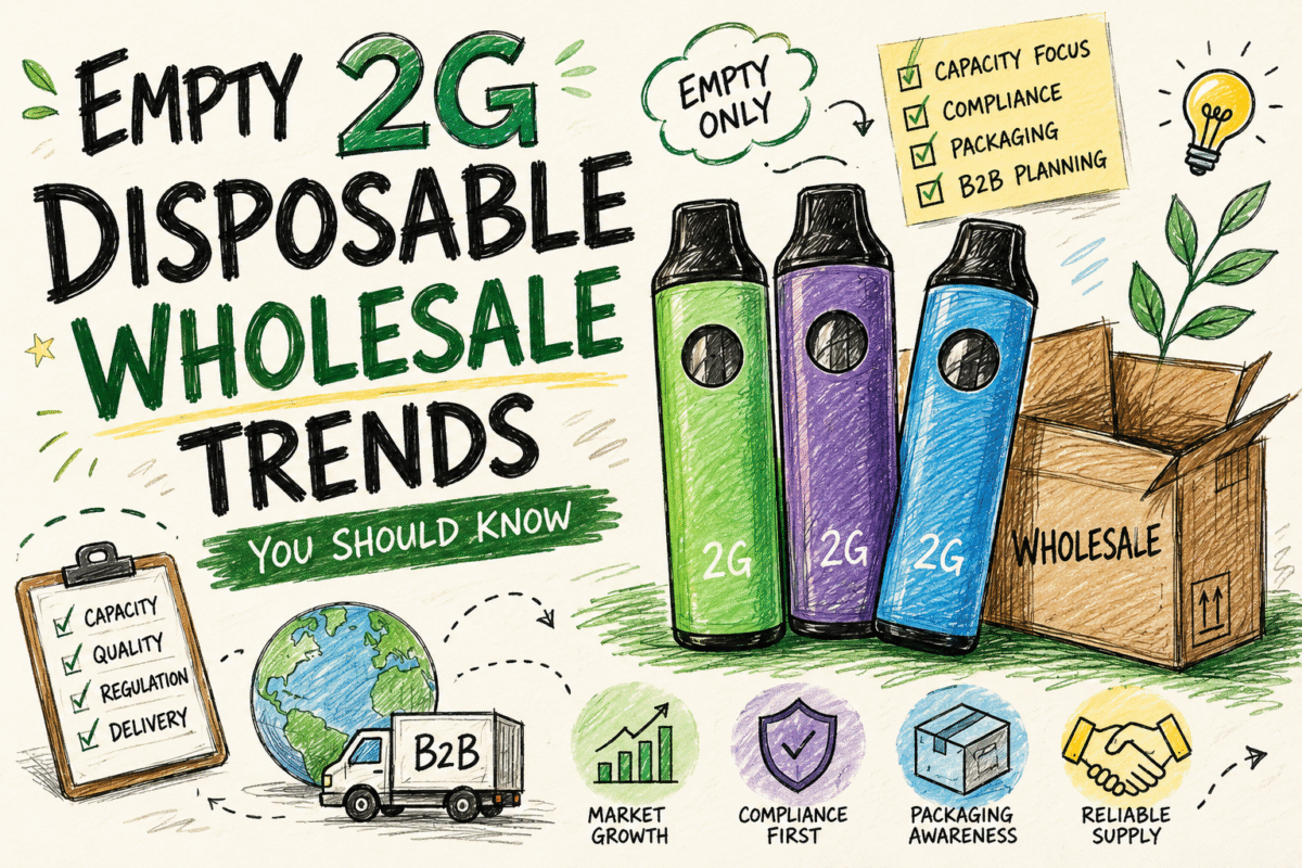 Why Empty 2g Disposable Wholesale Is Getting More Specific