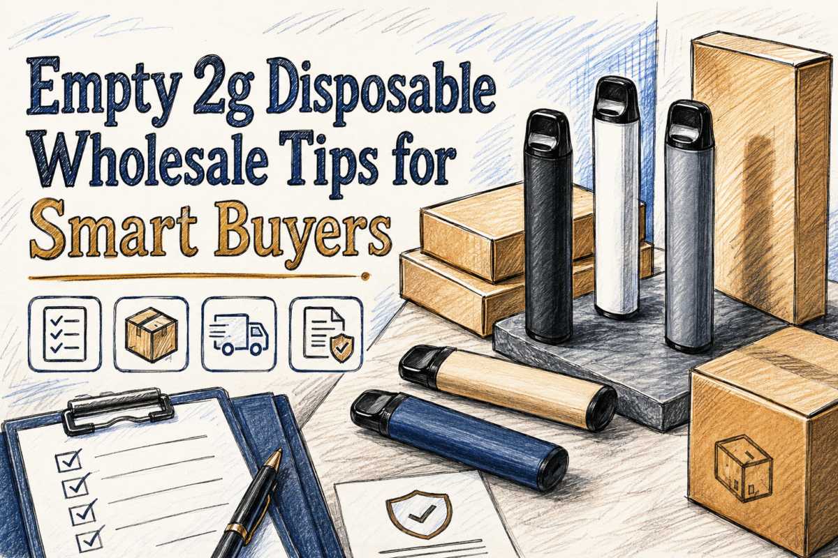 Empty 2g Disposable Wholesale Tips for Smart Buyers