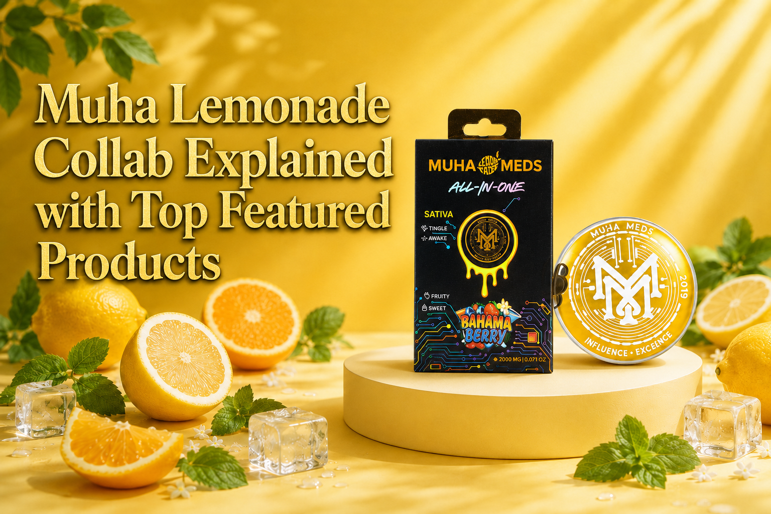 Muha Lemonade Collab Explained with Top Featured Products