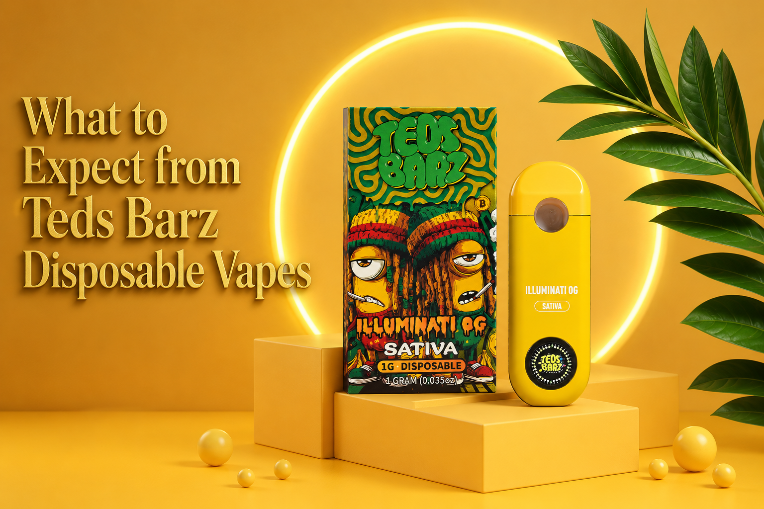 What to Expect from Teds Barz Disposable Vapes