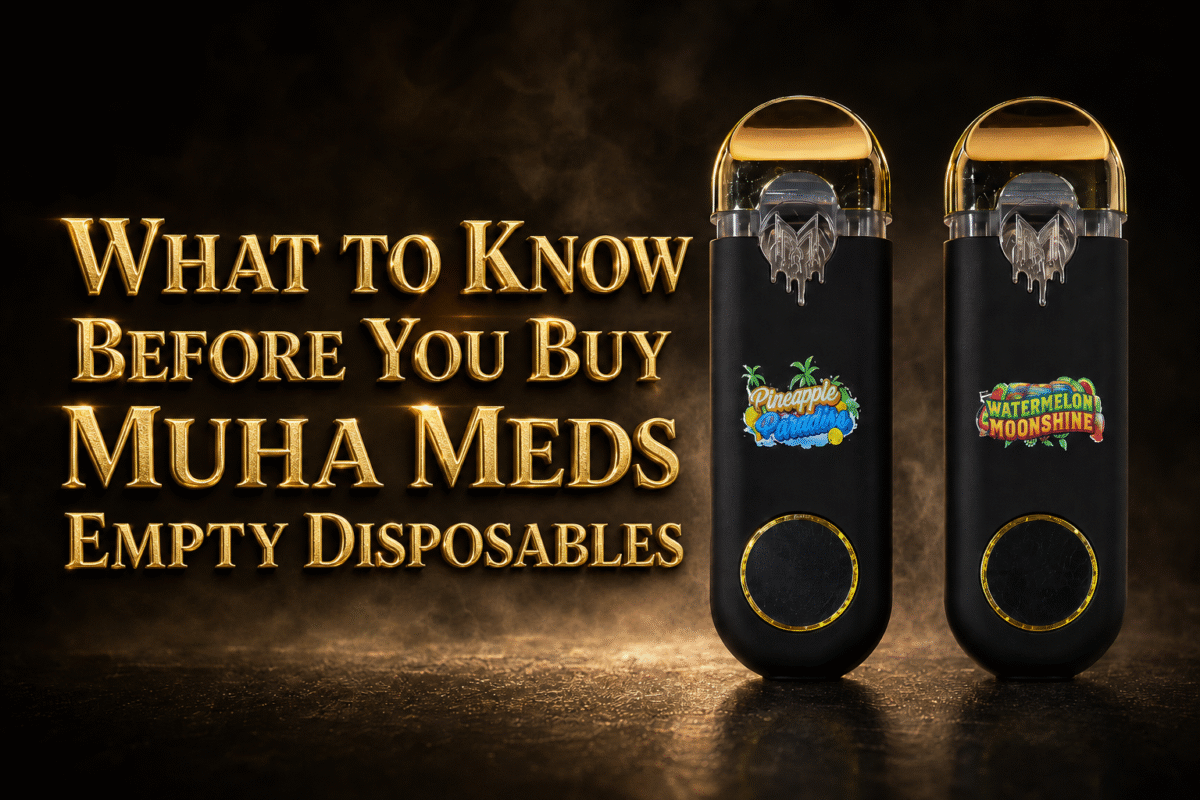 What to Know Before You Buy Muha Meds Empty Disposables
