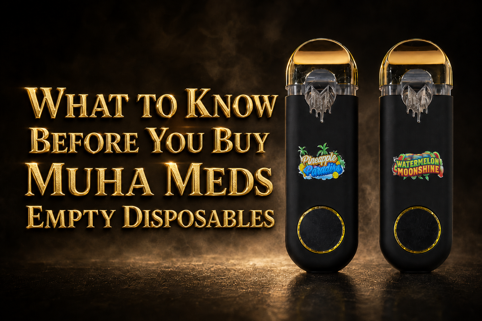What to Know Before You Buy Muha Meds Empty Disposables