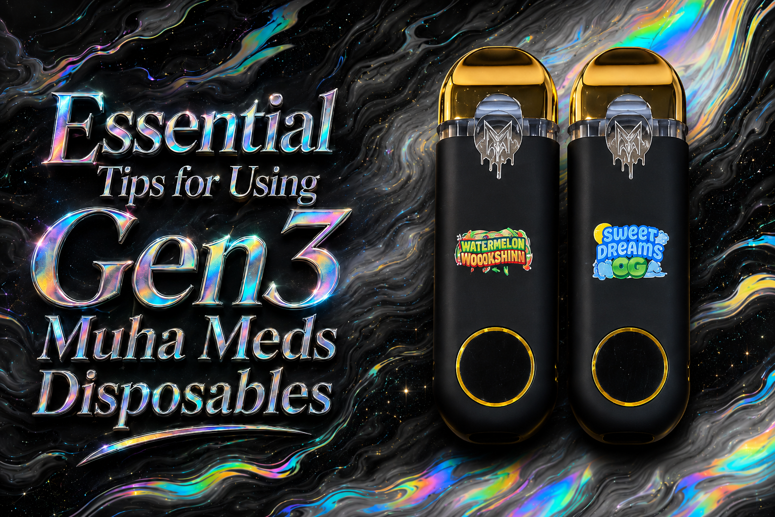 Essential Tips for Using Gen3 Muha Meds Disposables