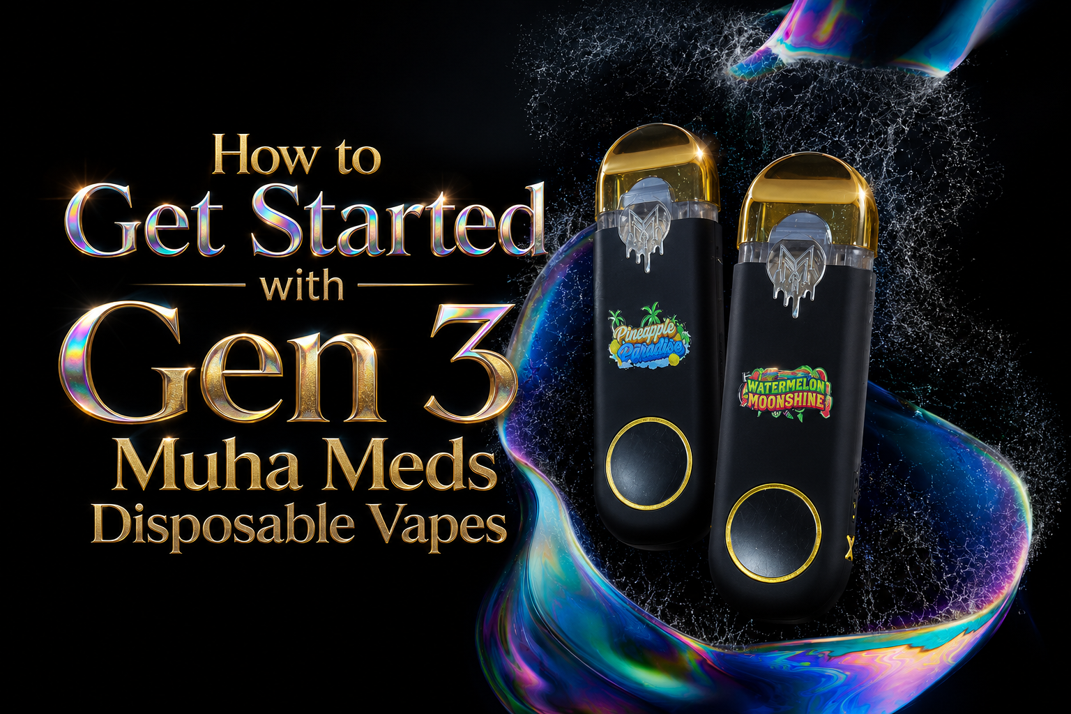 How to Get Started with Gen 3 Muha Meds Disposable Vapes