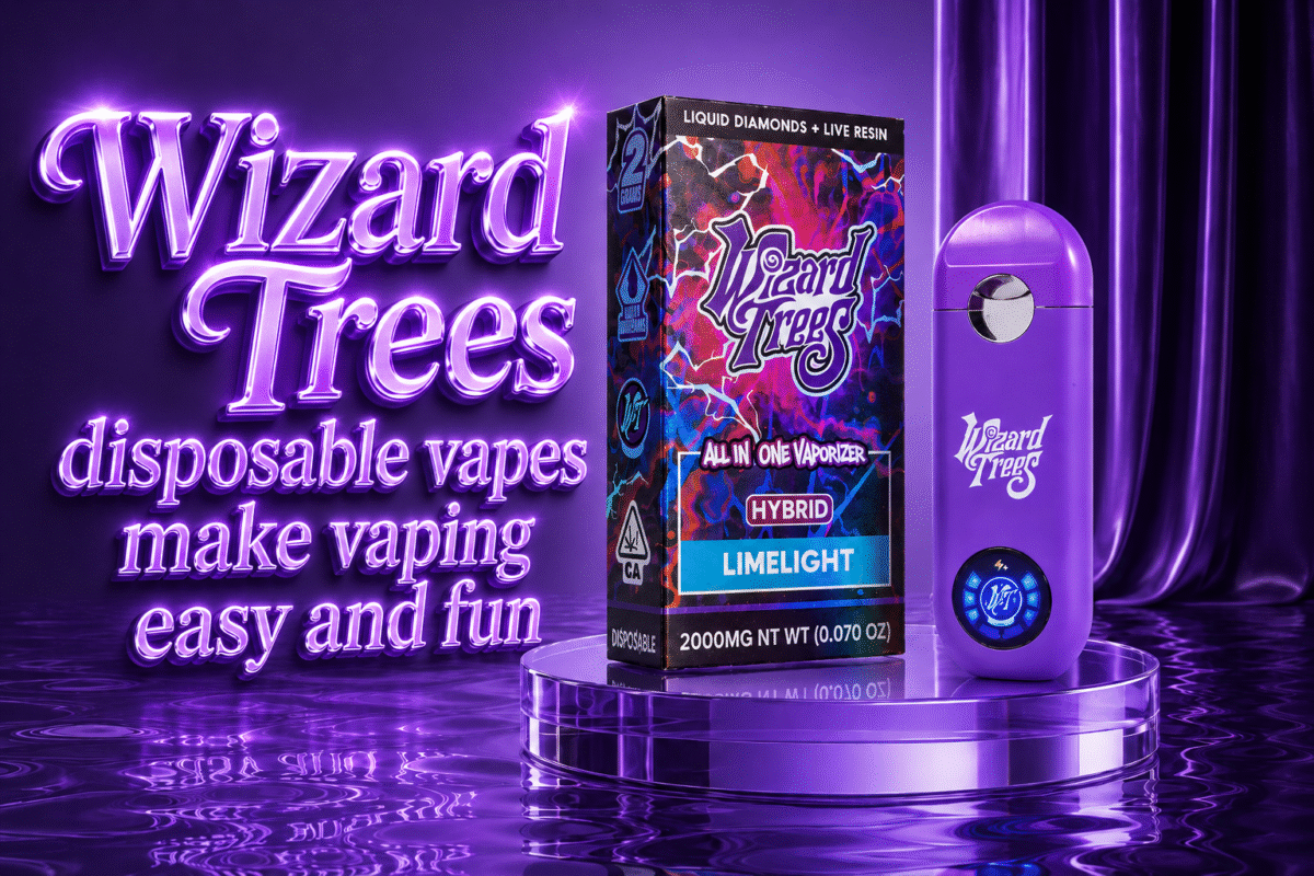 Wizard Trees disposable vapes make vaping easy and fun