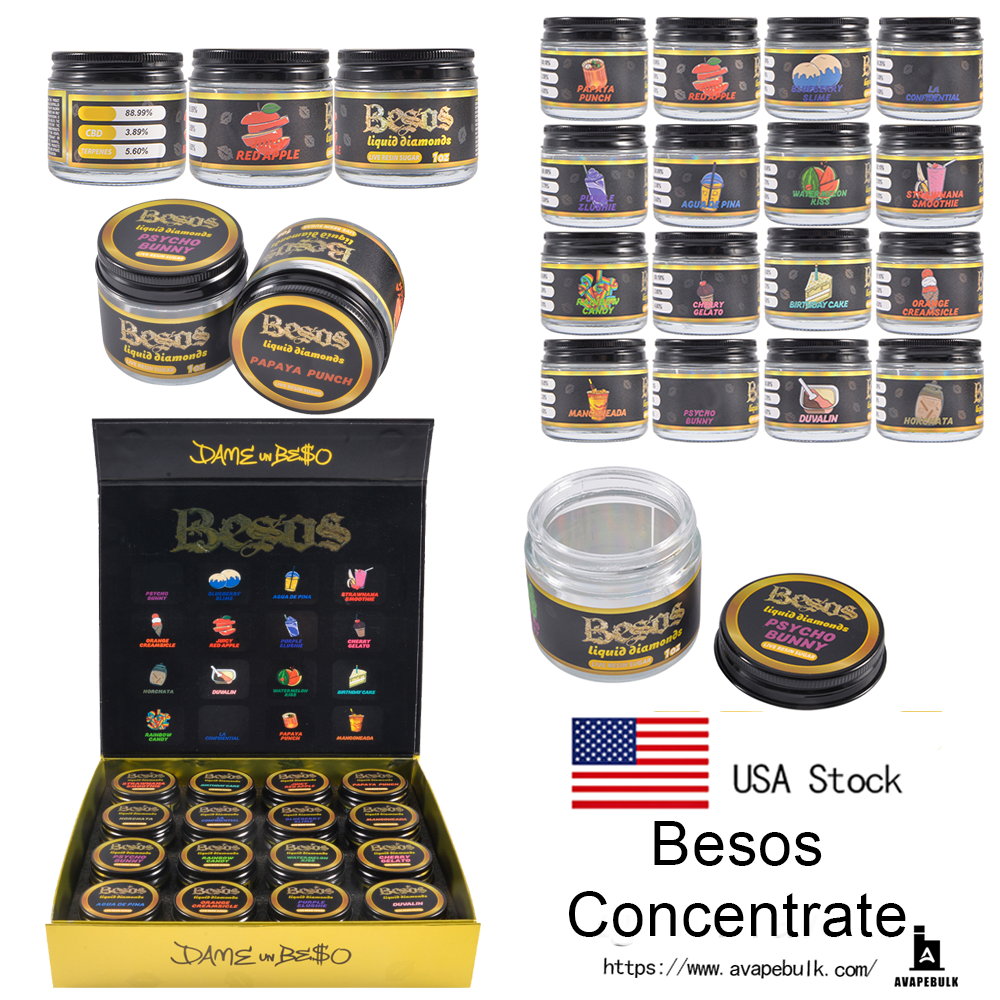 USA Besos CONCENTRATE JARS USA Besos CONCENTRATE JARS