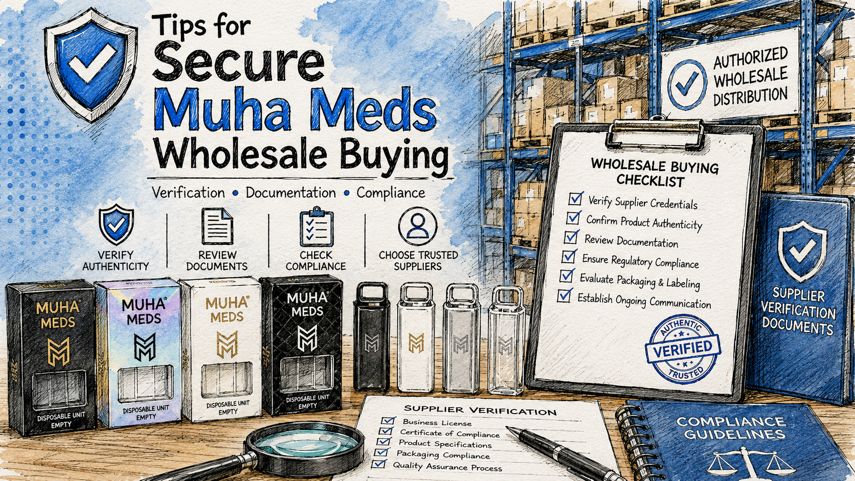 Tips for Secure Muha Meds Wholesale Buying