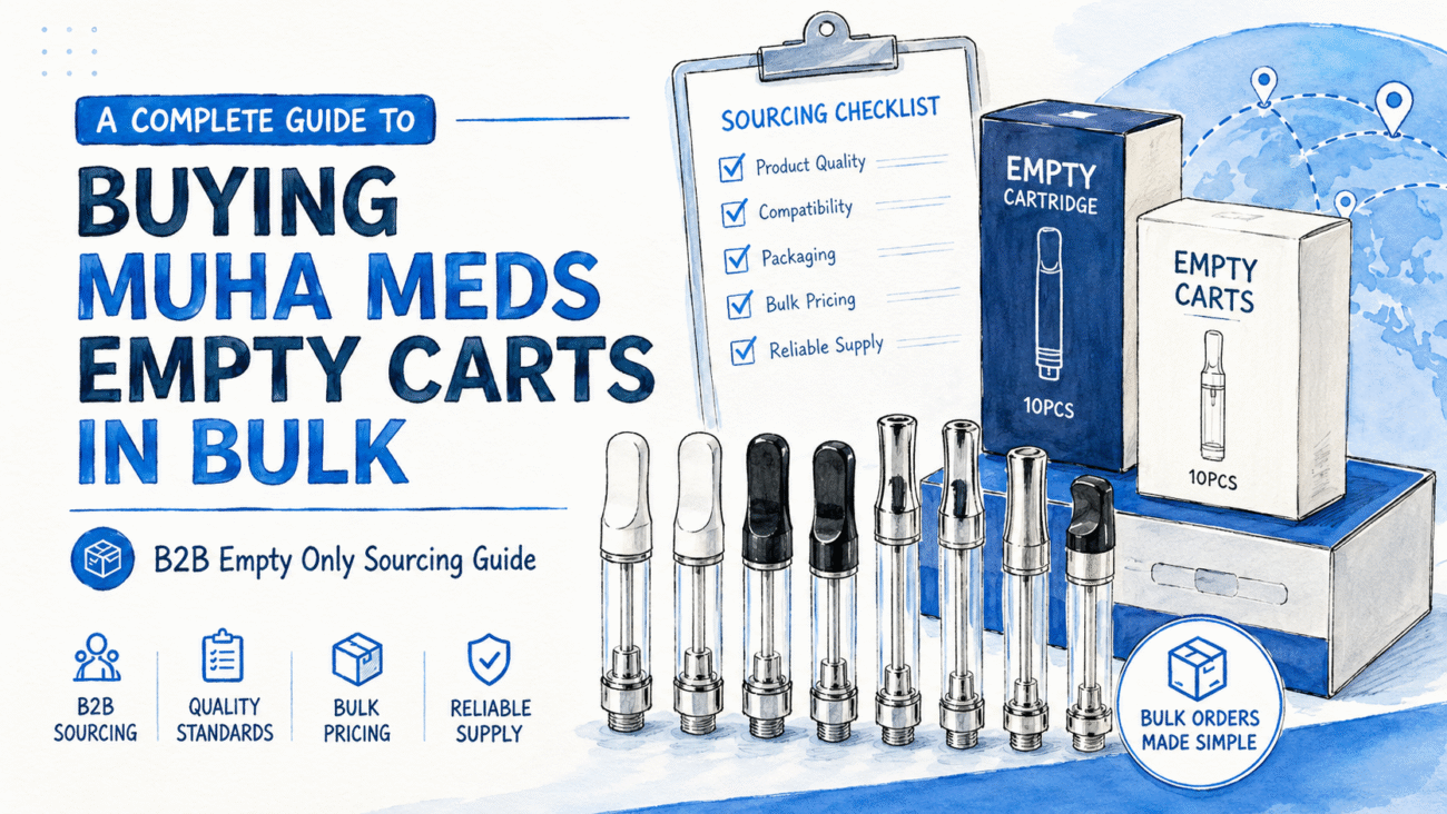 A Complete Guide to Buying Muha Meds Empty Carts in Bulk