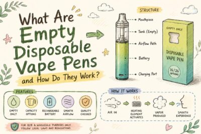 What Are Empty Disposable Vape Pens and How Do They Work?