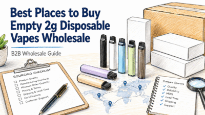 Best Places to Buy Empty 2g Disposable Vapes Wholesale