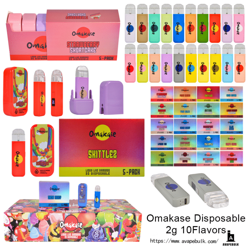 OMAKASE 2G DISPOSABLE With Screen