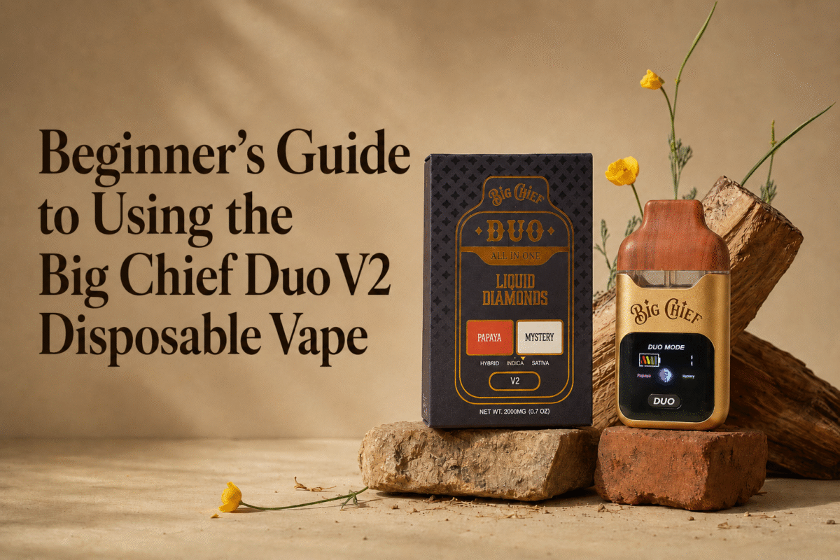 Beginner’s Guide to Using the Big Chief Duo V2 Disposable Vape