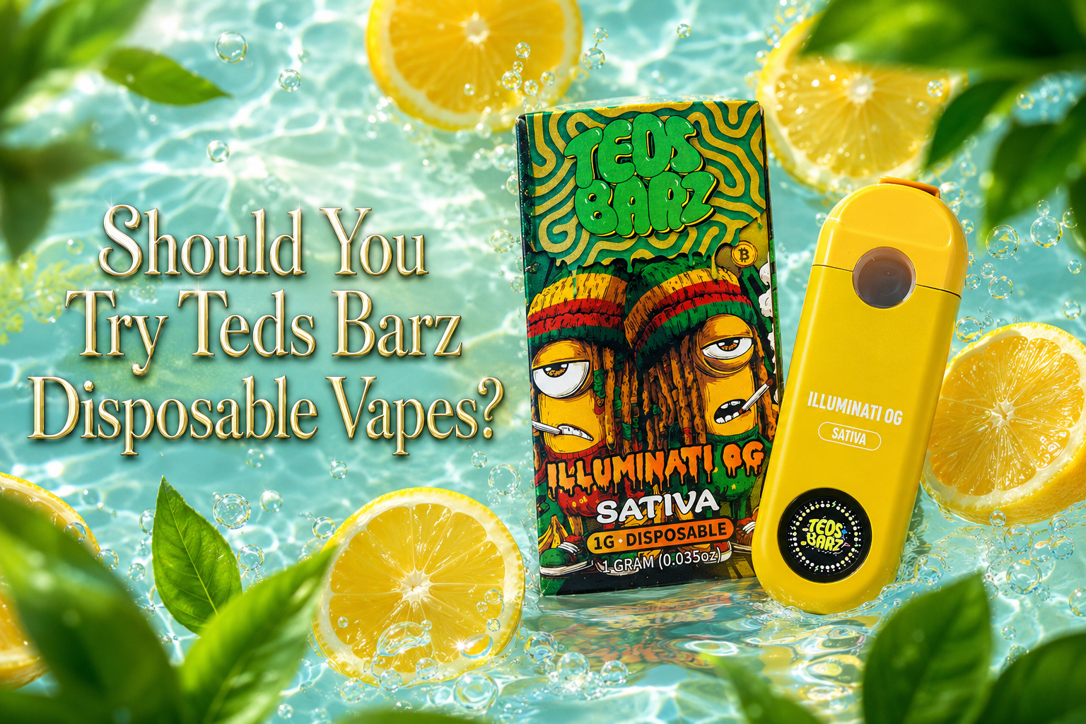 Should You Try Teds Barz Disposable Vapes?