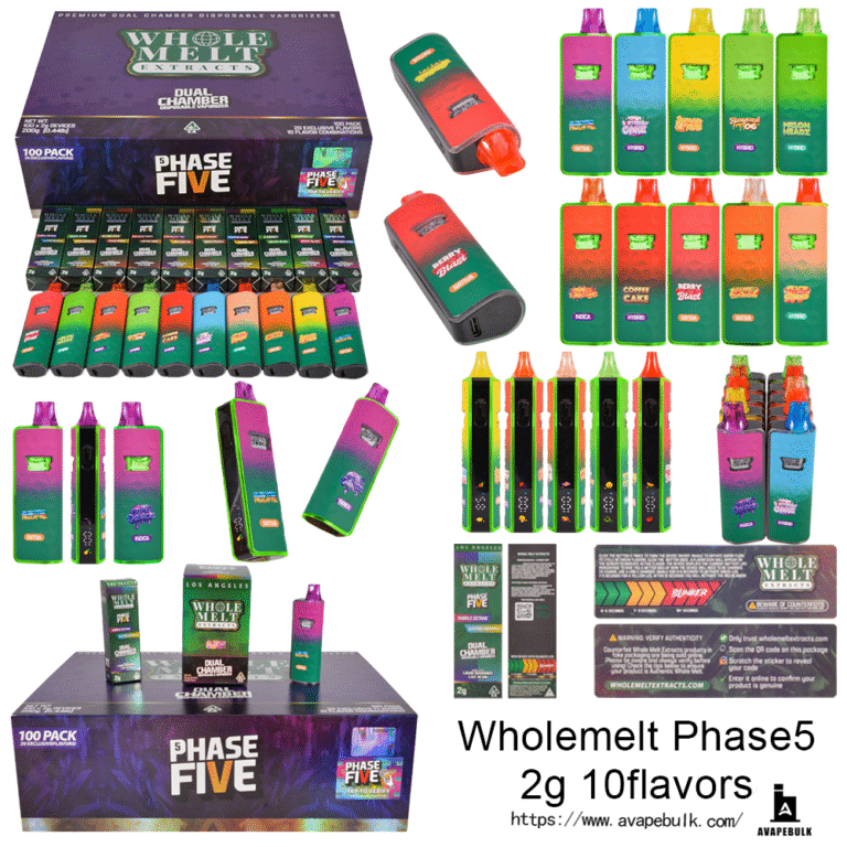 Whole Melt Phase 5 Dual Chamber 2g Disposable