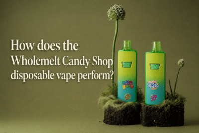 How does the Wholemelt Candy Shop disposable vape perform?