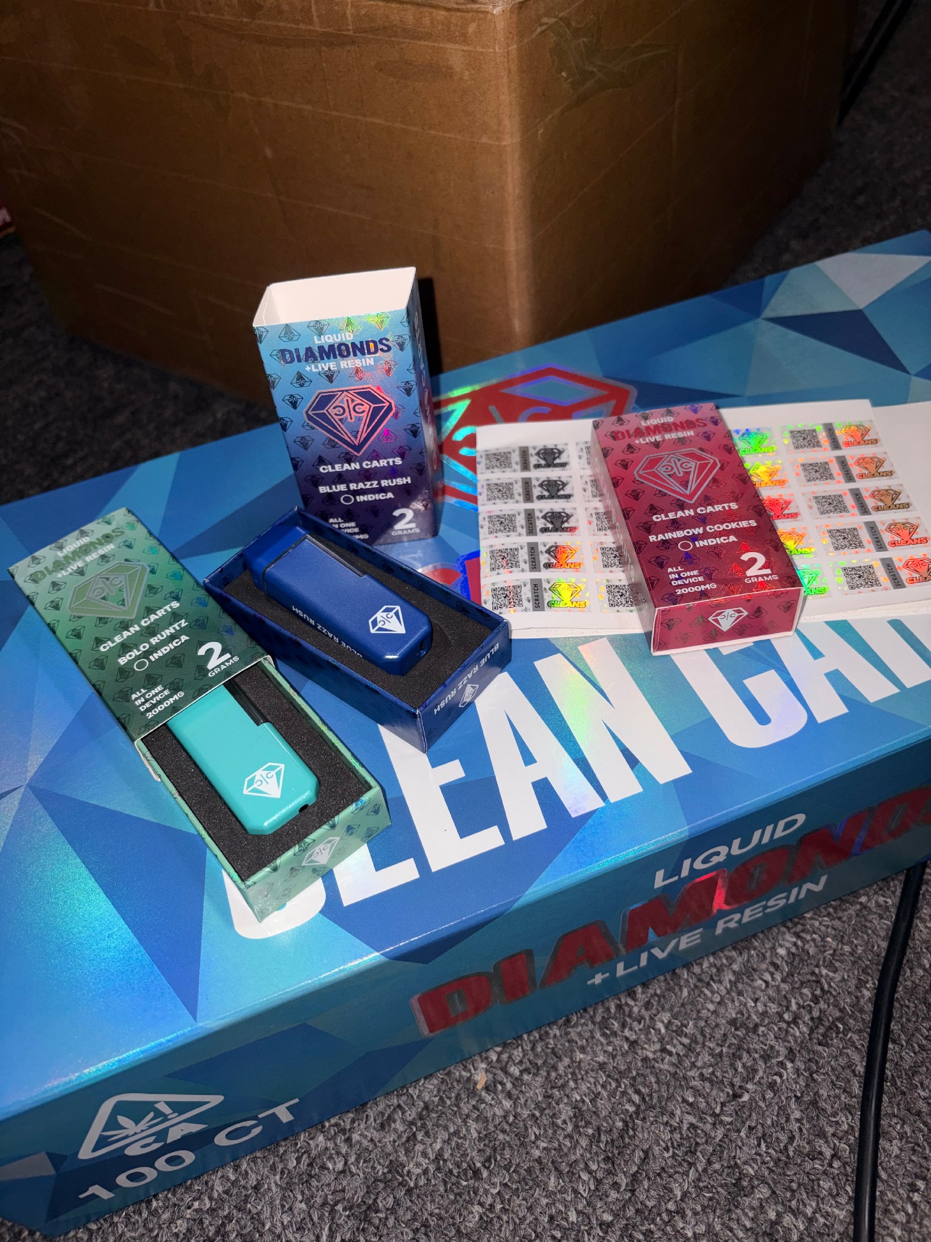 Clean Carts 2g Disposable Sample Clean Carts 2g Disposable Sample