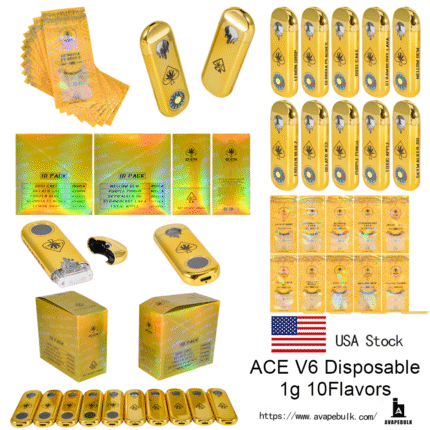 USA ACE 1ML V6 Empty Disposable